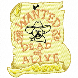 Cowboy And Hunter Embroidery Design 3 Cowboy And Hunter Embroidery Design 3
